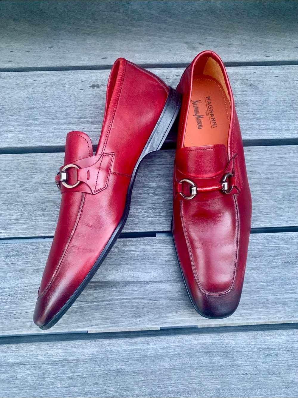 ⭐️Magnanni for Neiman Marcus Men's Bennett ll Bit Loafers⭐️
